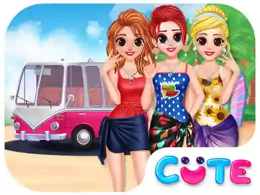 Besties Summer Vacation – kostenloses Online-Spiel