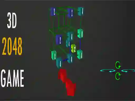 2048 - 3D – kostenloses Online-Spiel