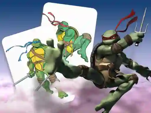 Ninja Turtles Memory card Match – kostenloses Online-Spiel