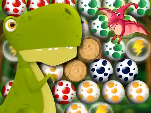 Egg Shooter: Bubble Dinosaur – kostenloses Online-Spiel