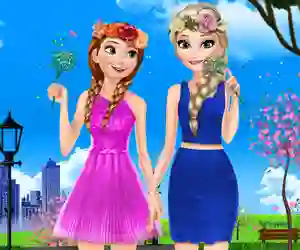 Sisters Spring Day – kostenloses Online-Spiel