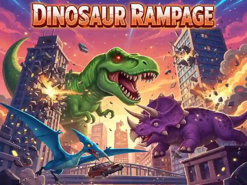 Dinosaur Rampage – kostenloses Online-Spiel