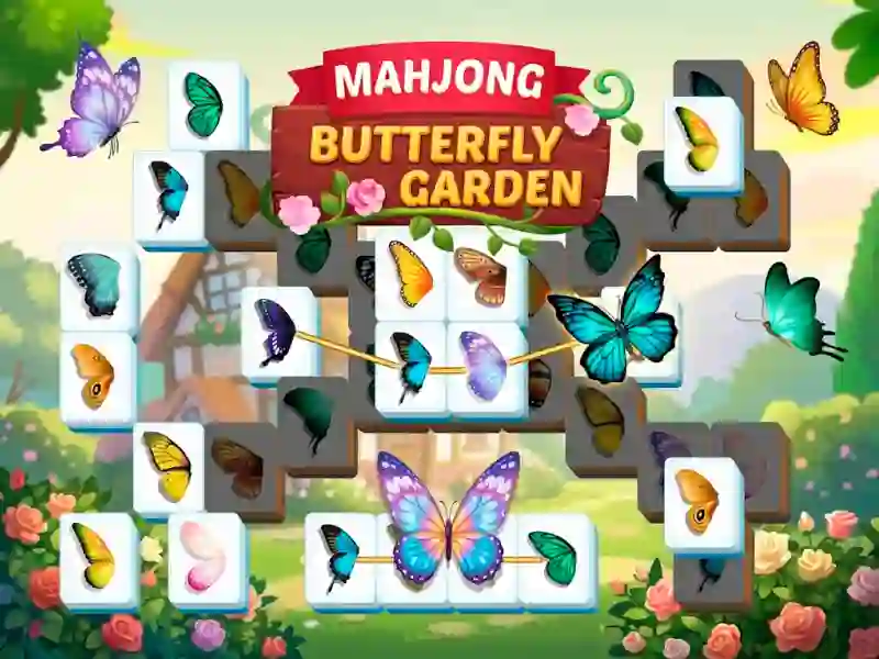 Mahjong Butterfly Garden – kostenloses Online-Spiel