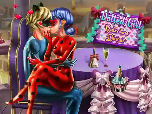 Dotted Girl Valentine Dinner – kostenloses Online-Spiel