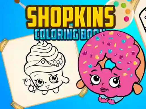 Shopkins Coloring Book – kostenloses Online-Spiel