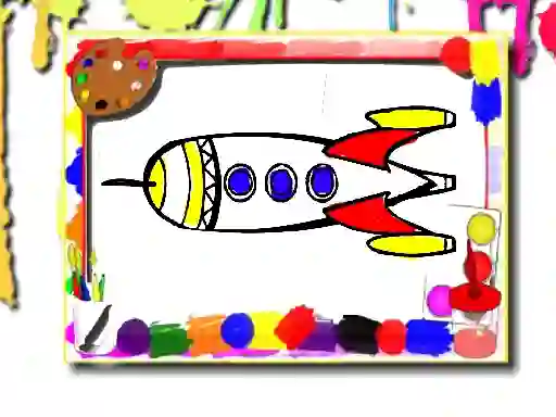 Rockets Coloring Book – kostenloses Online-Spiel