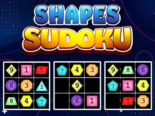 Shapes Sudoku – kostenloses Online-Spiel