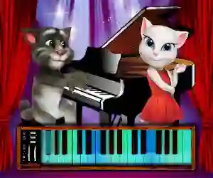 Talking Tom Piano Time – kostenloses Online-Spiel