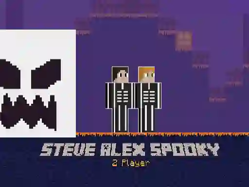 Steve Alex Spooky 2 Player – kostenloses Online-Spiel
