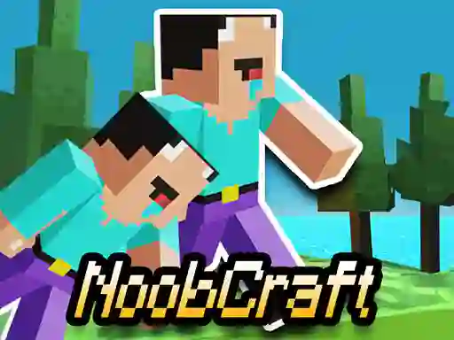 Parkour Craft Noob Steve 2 – kostenloses Online-Spiel