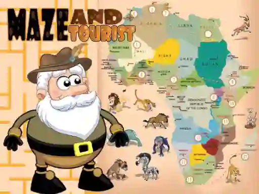 Maze and Tourist – kostenloses Online-Spiel