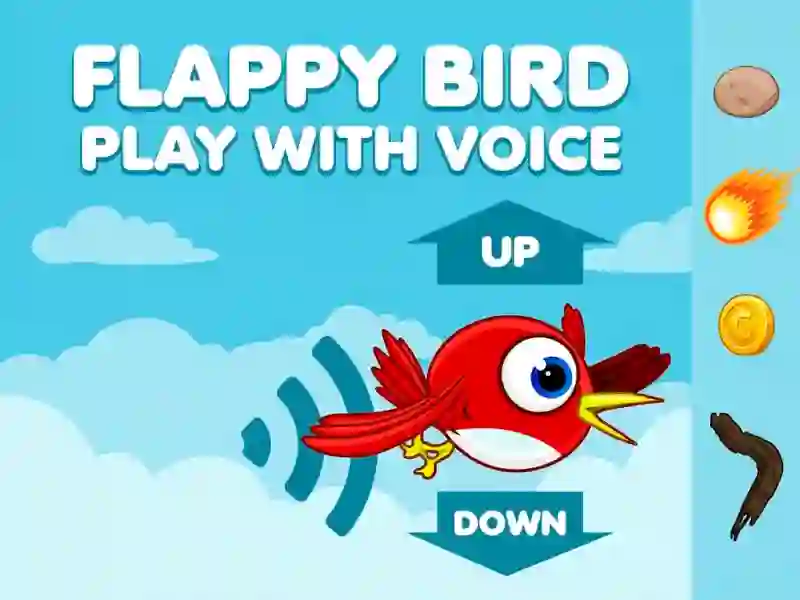 Flappy Bird Play with Voice – kostenloses Online-Spiel
