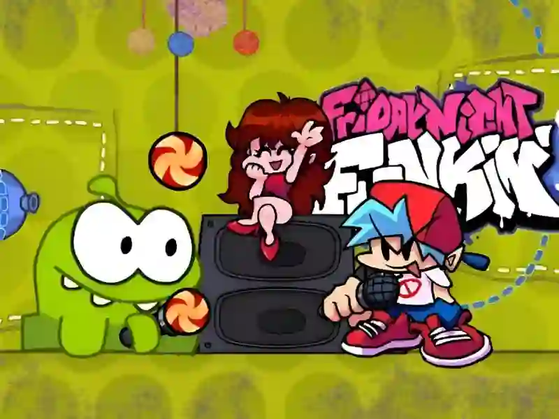 Friday Night Funkin VS Om Nom from Cut The Rope – kostenloses Online-Spiel
