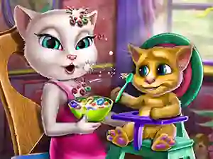 Angela Toddler Feed – kostenloses Online-Spiel