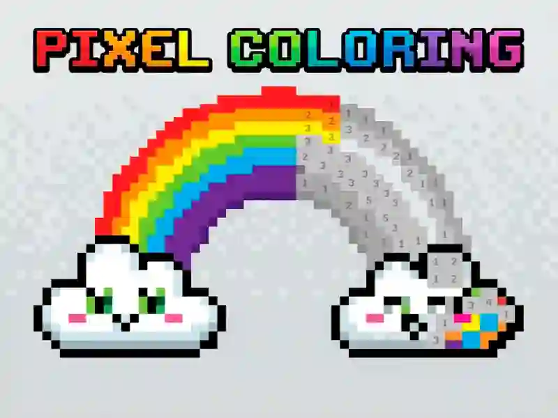 Pixel Coloring – kostenloses Online-Spiel