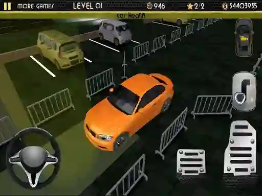 Night Car Parking Simulator – kostenloses Online-Spiel