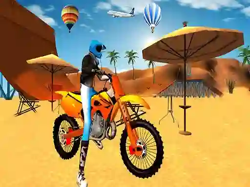 Motocross Beach Game: Bike Stunt Racing – kostenloses Online-Spiel