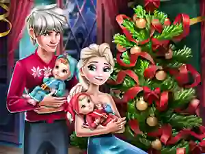 Elsa Family Christmas – kostenloses Online-Spiel