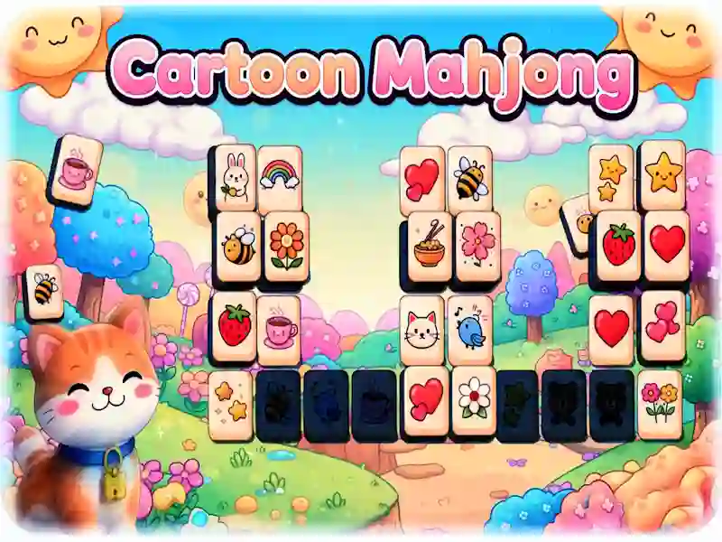 Cartoon Mahjong – kostenloses Online-Spiel