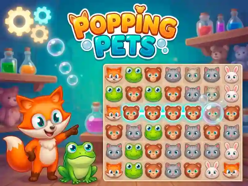 Popping Pets – kostenloses Online-Spiel