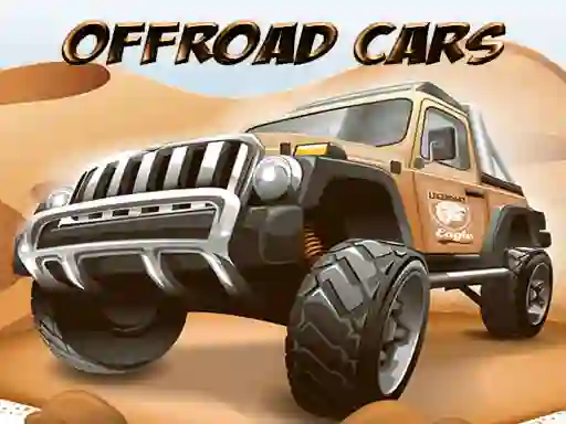 Offroad Cars Jigsaw – kostenloses Online-Spiel