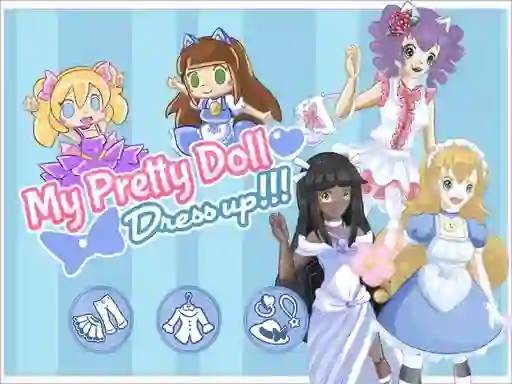 My pretty doll : Dress up – kostenloses Online-Spiel