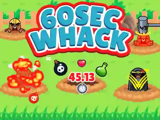 60 Second Whack – kostenloses Online-Spiel