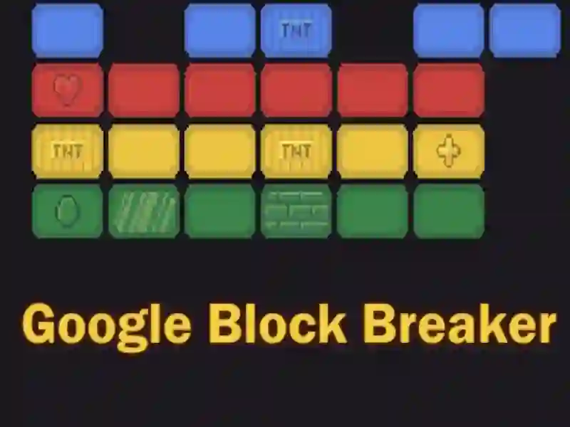 Google Block Breaker – kostenloses Online-Spiel