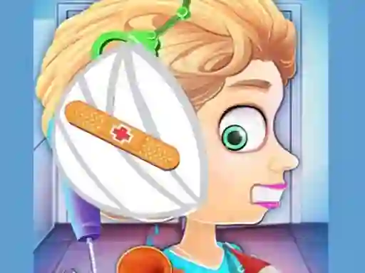 Children's doctor: Treating ears – kostenloses Online-Spiel
