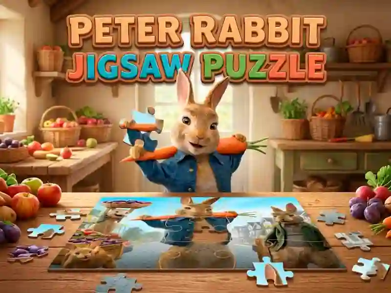 Peter Rabbit Jigsaw Puzzle – kostenloses Online-Spiel