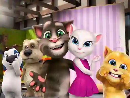 GF Talking Tom Jigsaw Puzzle – kostenloses Online-Spiel