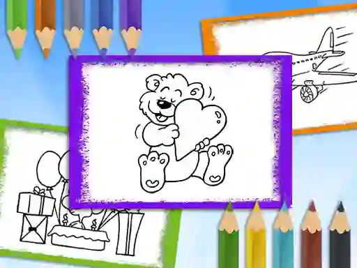Cartoon Coloring Book – kostenloses Online-Spiel