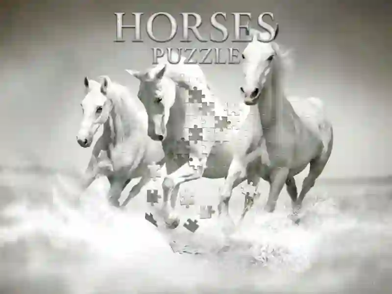 Horses Puzzle – kostenloses Online-Spiel