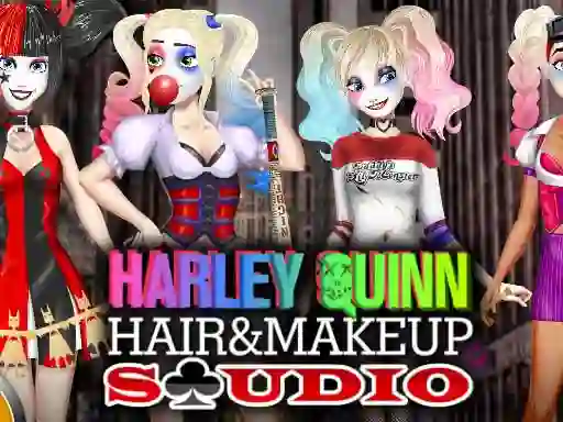 Harley Quinn Hair and Makeup Studio – kostenloses Online-Spiel