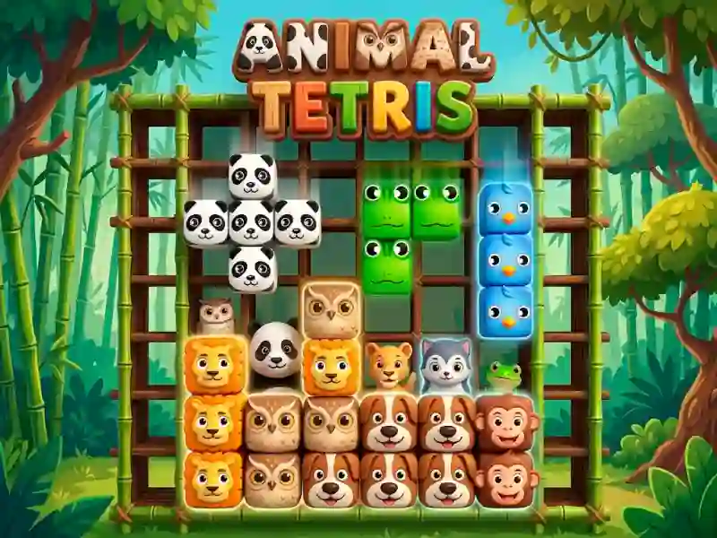 Animal Tetris – kostenloses Online-Spiel
