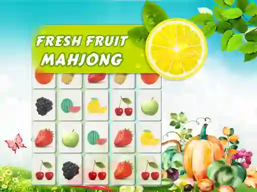 Fresh Fruit Mahjong – kostenloses Online-Spiel