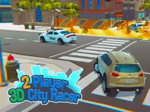 2 Player 3D City Racer – kostenloses Online-Spiel