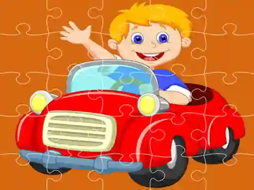 Pedal Cars Jigsaw – kostenloses Online-Spiel
