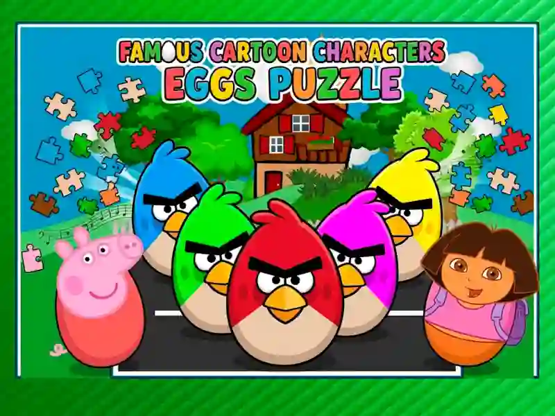 Famous Cartoon Characters Eggs – kostenloses Online-Spiel