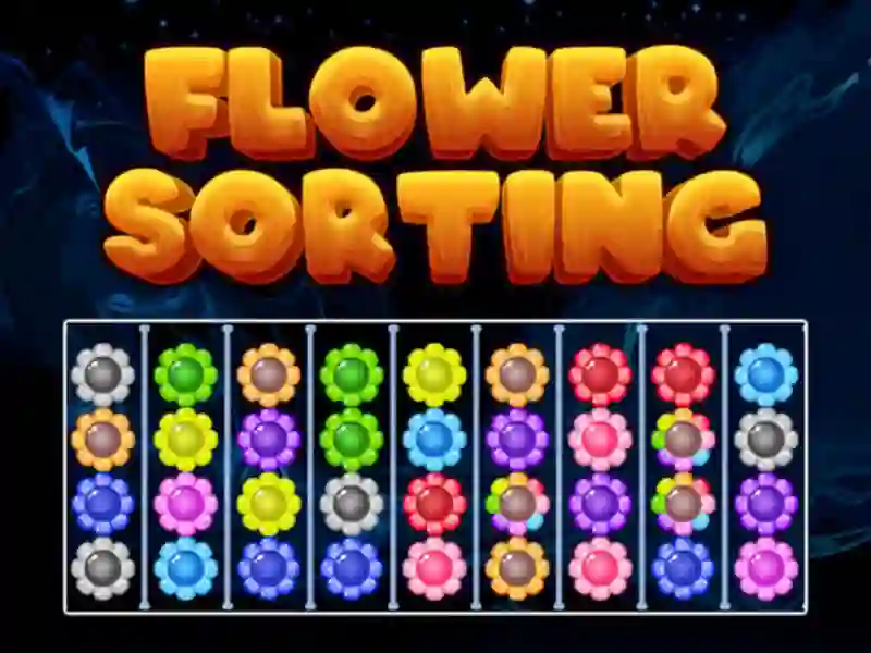 Flower Sorting – kostenloses Online-Spiel