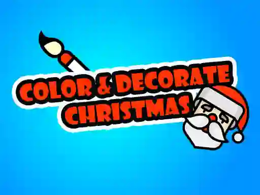 Color & Decorate Christmas – kostenloses Online-Spiel