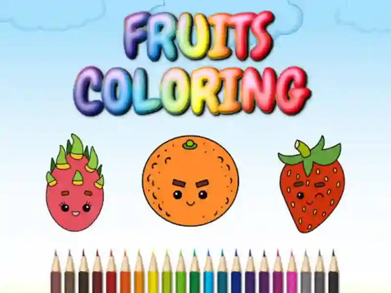 FRUITS COLORING – kostenloses Online-Spiel