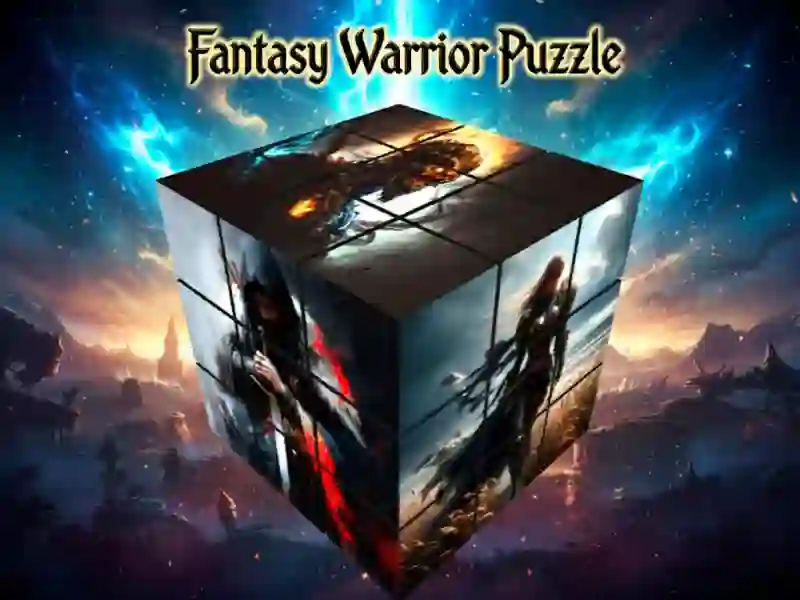 Fantasy Warrior Puzzle – kostenloses Online-Spiel