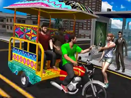 TukTuk Chingchi Rickshaw 3D – kostenloses Online-Spiel