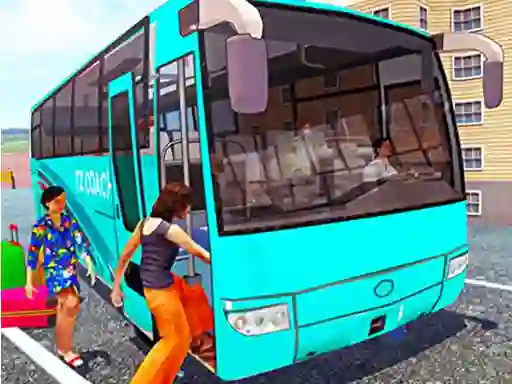 Off Road bus Transport Driver: Tourist Coach Sim – kostenloses Online-Spiel