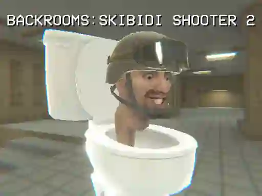 Backrooms: Skibidi Shooter 2 – kostenloses Online-Spiel