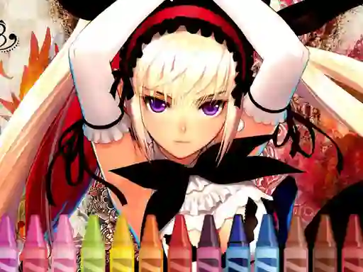 4GameGround Anime Manga Coloring – kostenloses Online-Spiel