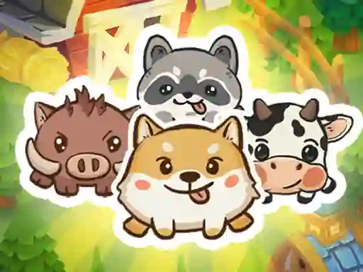 Animal Sort Cute Game Puzzle – kostenloses Online-Spiel