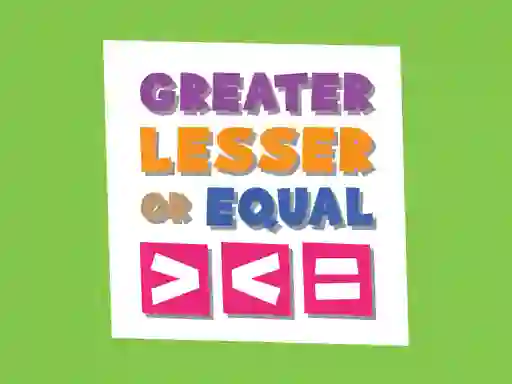 Greater Lesser Or Equal – kostenloses Online-Spiel