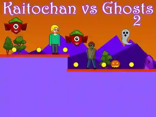 Kaitochan vs Ghosts 2 – kostenloses Online-Spiel